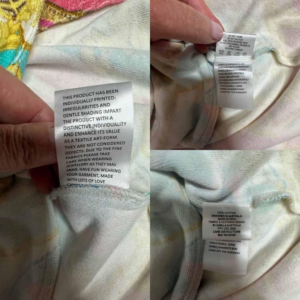 Camilla Double Breasted Soft Sail Away With Me Jacket S - Picture 11 of 15